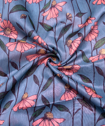 Buy Printed Chanderi Fabric online